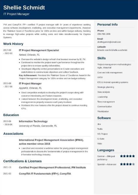 Perfect Resume Examples From Experts And How To Make It