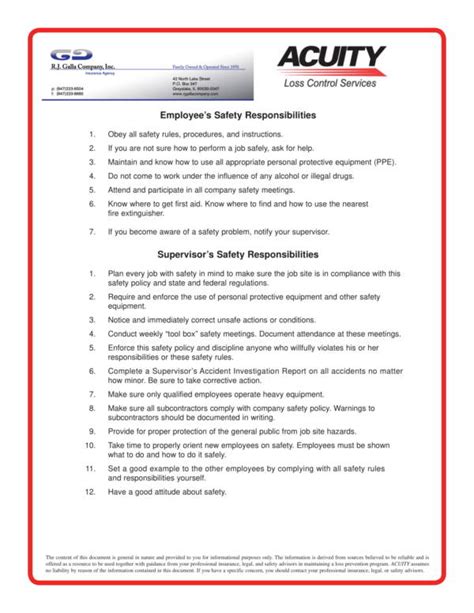 In addition to these safety programs, there are specific rules that require a safety program, plan, or procedure depending on the hazards in your workplace. FREE 16+ Construction Safety Plan Templates in PDF | MS Word