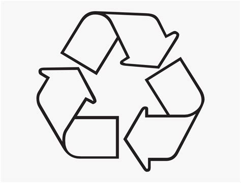 Clip Art Recycle Symbol Kid Image Png Clipart White Recycling Logo