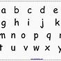 Print Alphabet Chart Printable