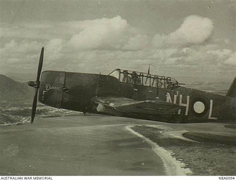 Cooktown Qld A Vultee Vengeance Dive Bomber Aircraft Of No 12