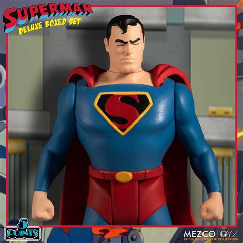 Superman The Mechanical Monsters 1941 5 Points Deluxe Boxed Set