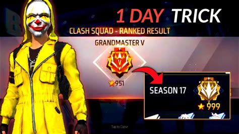 How To Reach Grandmaster In Clash Squad Rank Cs Rank Season 18