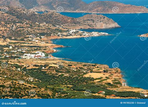 Beautiful Greek Seascape At Sunny Day Stock Photo Image Of Greece