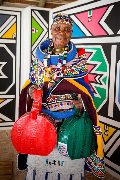 Carol Bouwer Bags And Dr Esther Mahlangu Connect Fashion And Art With
