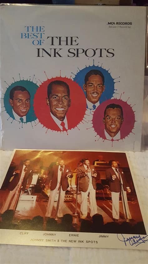The Best Of The Ink Spots W Autographed Picture Rvinyl