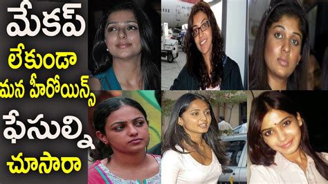 tollywood celebrities without makeup before and after wavy haircut