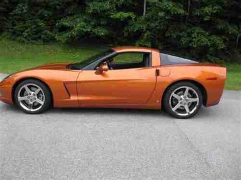 Purchase Used 2007 Z51 Atomic Orange Chevrolet Corvette With 15k Miles