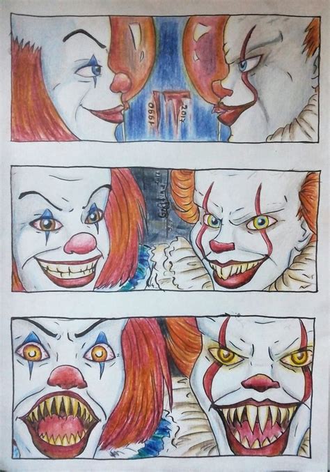 Clown Pennywise It On Deviantart Pennywise Pennywise The