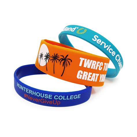 Customised Wristbands With Logo Printing