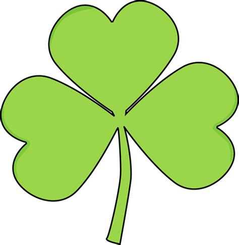 Saint Patricks Day Shamrock Clip Art