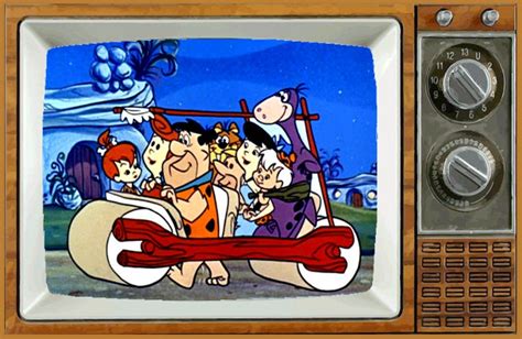 The Flintstones Tv Fridge Magnet 2 X 3 Art Etsy