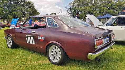 Datsun 200B Coupe Seen At Datsuns In The Park 2019 Perth W Flickr