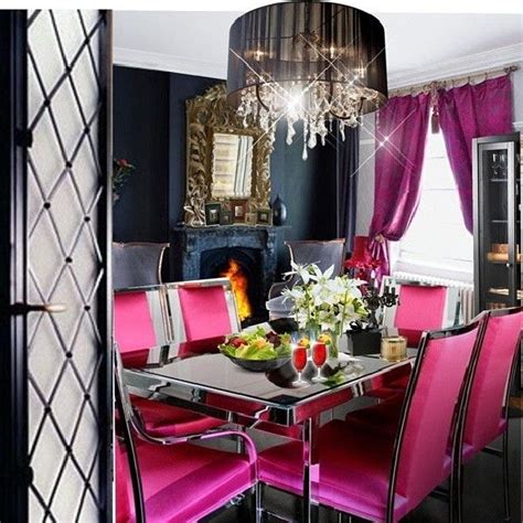 Image Associée Pink Dining Rooms Informal Dining Rooms Luxury Dining