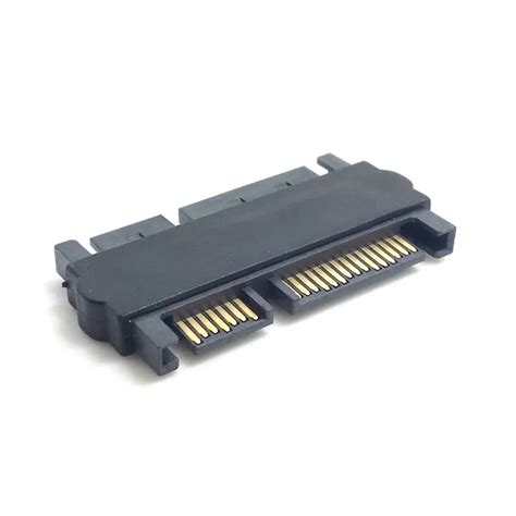 OULLX SATA Male To SATA Male Adapter Converter 22Pin Sata With 7pin
