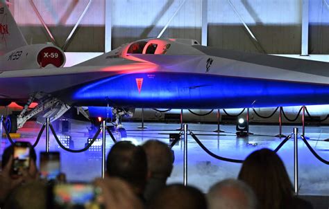 Nasa And Lockheeds X 59 Quiet Supersonic Aircraft Makes Debut Infra