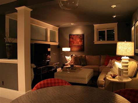 Most of us want the living room to be as casual, comfortable and. Cool Basement Ideas for Entertainment - Traba Homes
