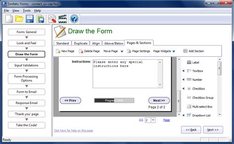 Simfatic Forms Html Form Builder With Validation