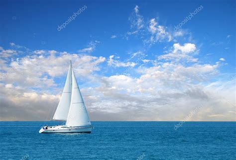 Modern Sail Boat Stock Photo By ©mcgphoto 2426103