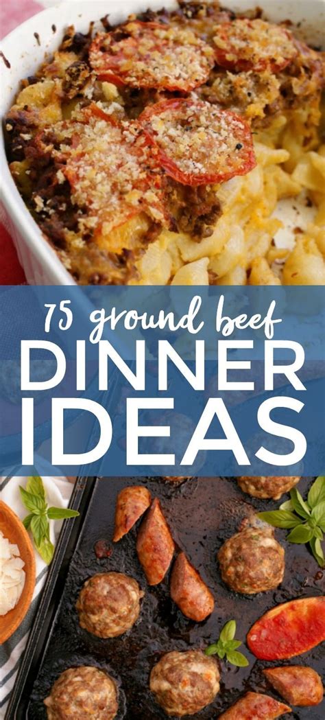 75 Ground Beef Dinner Ideas | Dinner with ground beef ...