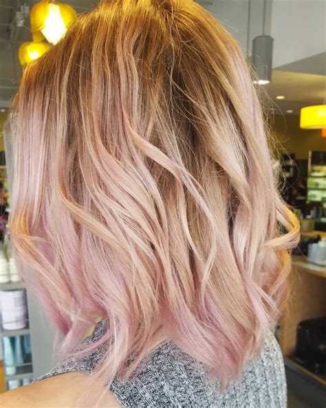 The 25 Best Pink Blonde Hair Ideas On Pinterest Blonde