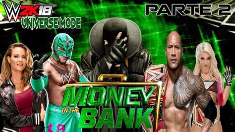 Moving target, in which she did her own stunt work. WWE 2K18: UNIVERSE WEEK 12 "MONEY IN THE BANK PPV" PARTE 02 - YouTube