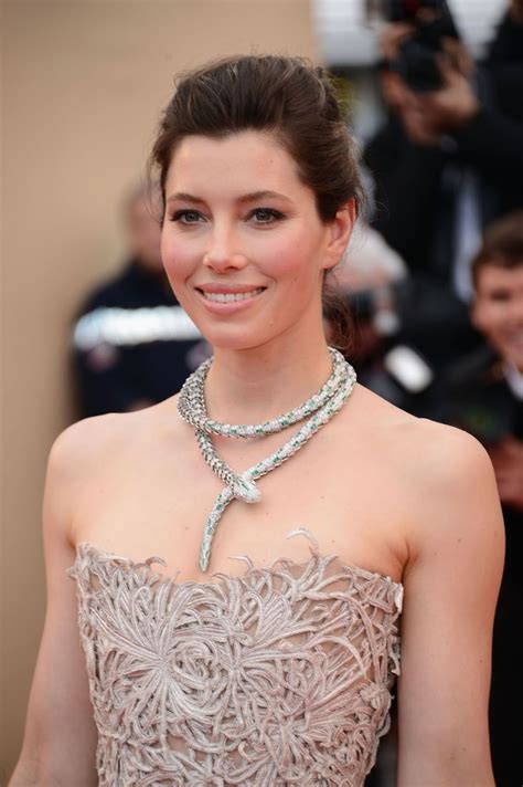 More Dazzling Displays Of Jewellery From A Weekend Of Red Carpet Action In Cannes Jessica Biel