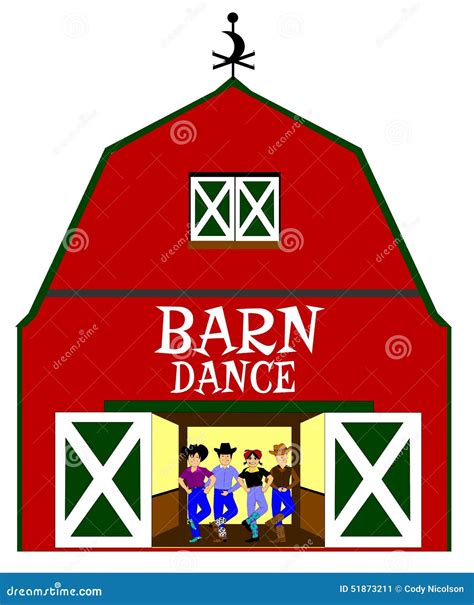 Barn Dance Stock Illustration Image 51873211