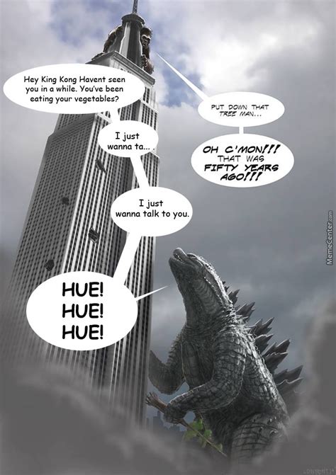 Godzilla vs kong kong is dead? trailer (2021). Download Godzilla Vs Kong Meme | PNG & GIF BASE