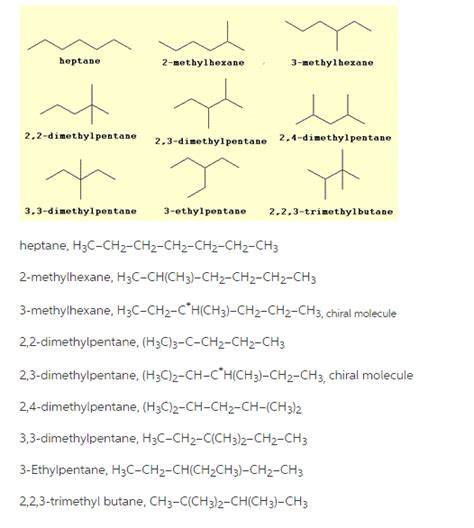 Write The Structural Formulas And Names Of The Nine Isomers Of C H Br
