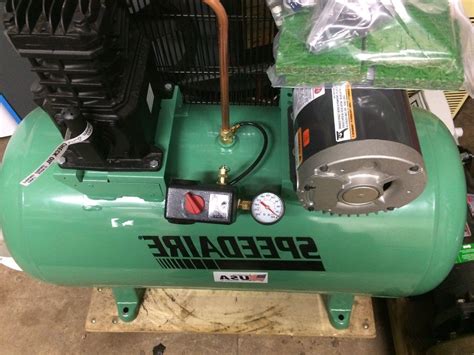 Air Compressor 3hp 3ph 30 Gallon Speedaire Model