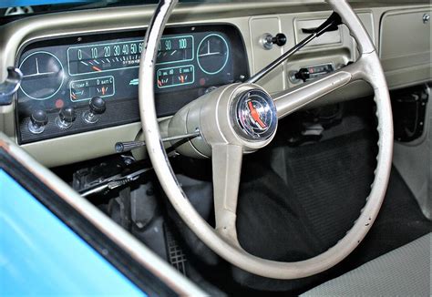1965 Chevy Chevrolet C10 Pickup Truck Dashboard Photograph By