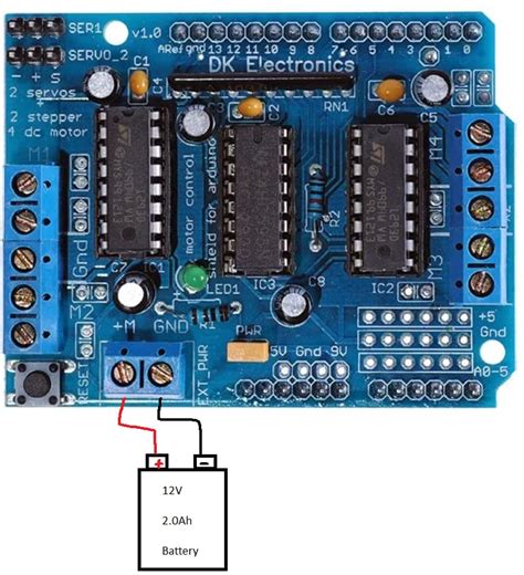 Arduino L293d Motor Driver Overloaded Project Guidance Arduino Forum