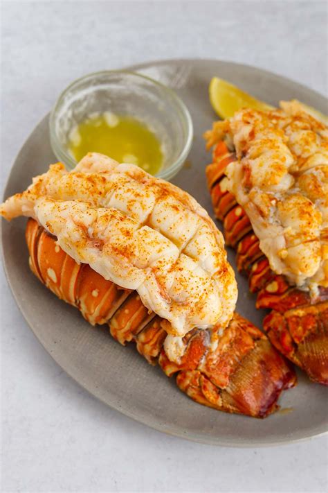 Broiled Buttery Lobster Tails Bakes In 8 Mins Cooked By Julie