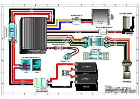 Pocket rocket (versions 27+) wiring diagram. Razor Dirt Quad Parts: Battery Charger, Batteries, Tires & More : Monster Scooter Parts