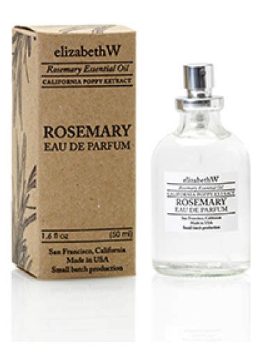 Rosemary Elizabeth W Perfume A Fragrance For Women And Men
