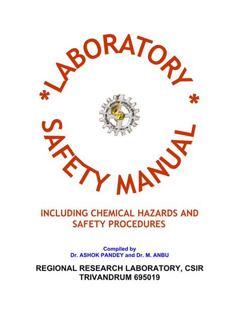 Pdf Including Chemical Hazards And Safety Procedures Dokumen Tips