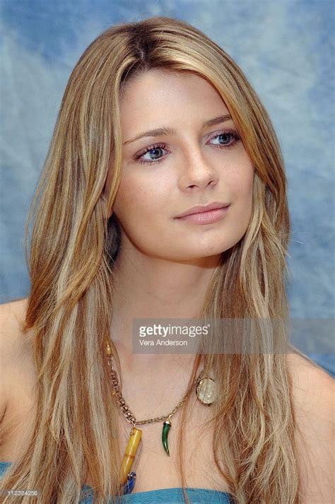 Mischa Barton During The Oc Press Conference With Mischa Barton