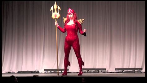 An2015 Masquerade Entry73 Queen Mera Of The Red Lantern Corps Youtube