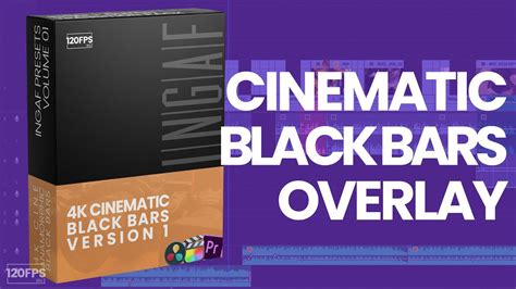 How To Add Cinematic Black Bars In One Click Free Letterbox Preset