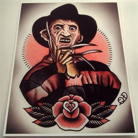 Freddy Horror Movie Tattoos Movie Tattoos Freddy Krueger Tattoo