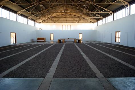 The Arena By Donald Judd Part Of His Art Complex In Marfa Texas
