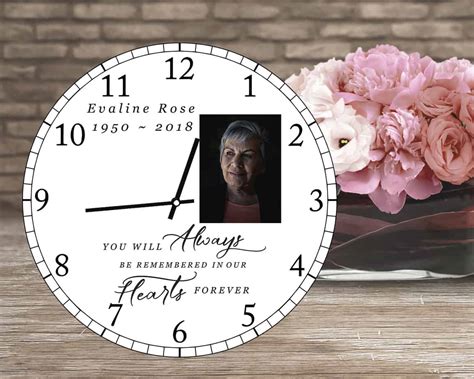 You Will Always Be Remembered Clock Always And Forever