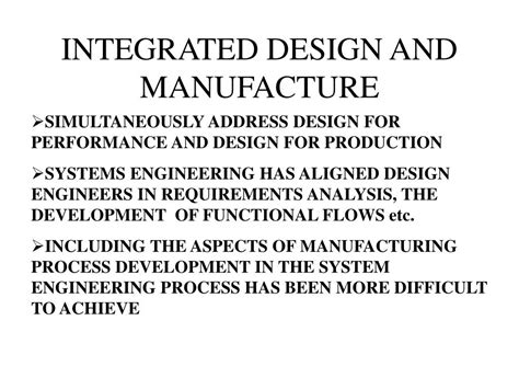 Ppt Introduction To Design For Manufacture And Assembly Dfma