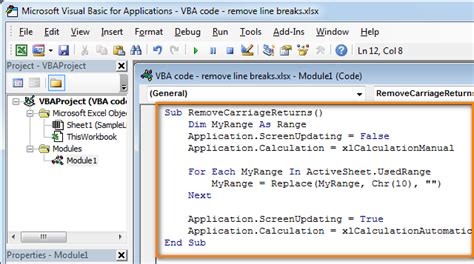Cara Menambahkan Kode VBA Visual Basic For Applications Ke Buku Kerja