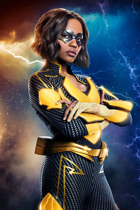The book of burial introduced grace choi, who in turn introduced anissa thunder pierce to a little comic grace walked up to anissa while she sat on the floor, surrounded by books. 'Black Lightning' reveals first look at Jennifer suiting ...