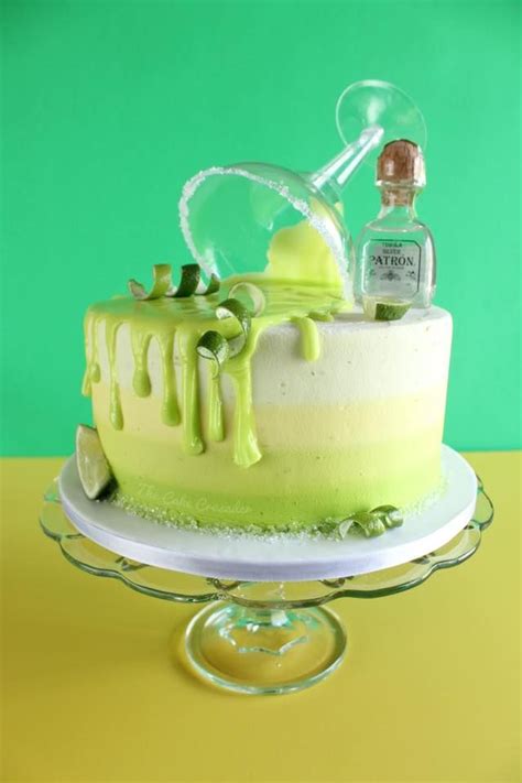 Margarita Cake Tequila Patron Cake Lime Cake Cinco De Mayo Cake