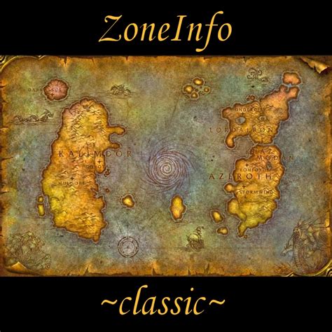 Zoneinfo Classic Wotlk World Of Warcraft Addons Curseforge