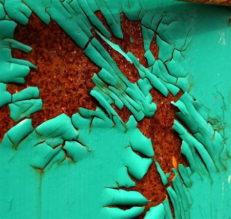 Teal And Rust By D Bjorn Catchin Up Via Flickr Peeling Paint
