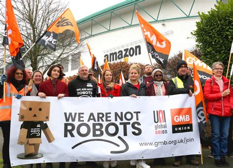 Amazon Workers Across Europe Protest Black Friday Citing Grueling Work